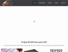 Tablet Screenshot of ec-altominho.com